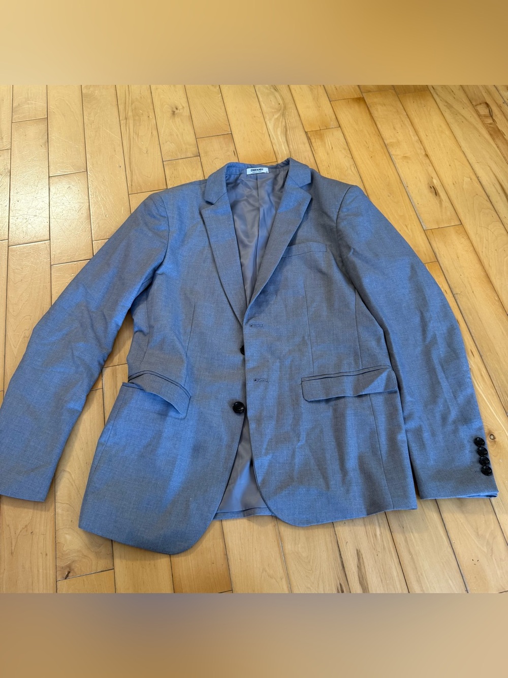 Men's Light Gray suit